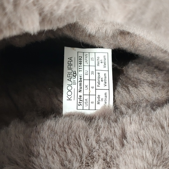 Koolaburra by UGG Tan Fur Boots - Picture 4 of 5